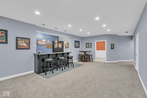 Living room at 87 John Court, Danville, IN