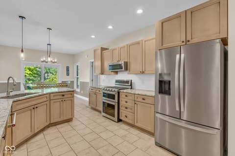 Kitchen at 87 John Court, Danville, IN