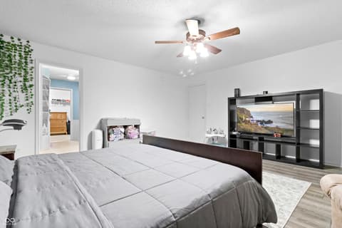 Primary bedroom at 19185 Calico Aster Drive, Noblesville, IN