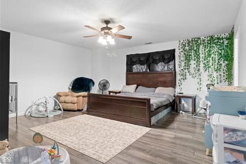 Primary bedroom at 19185 Calico Aster Drive, Noblesville, IN