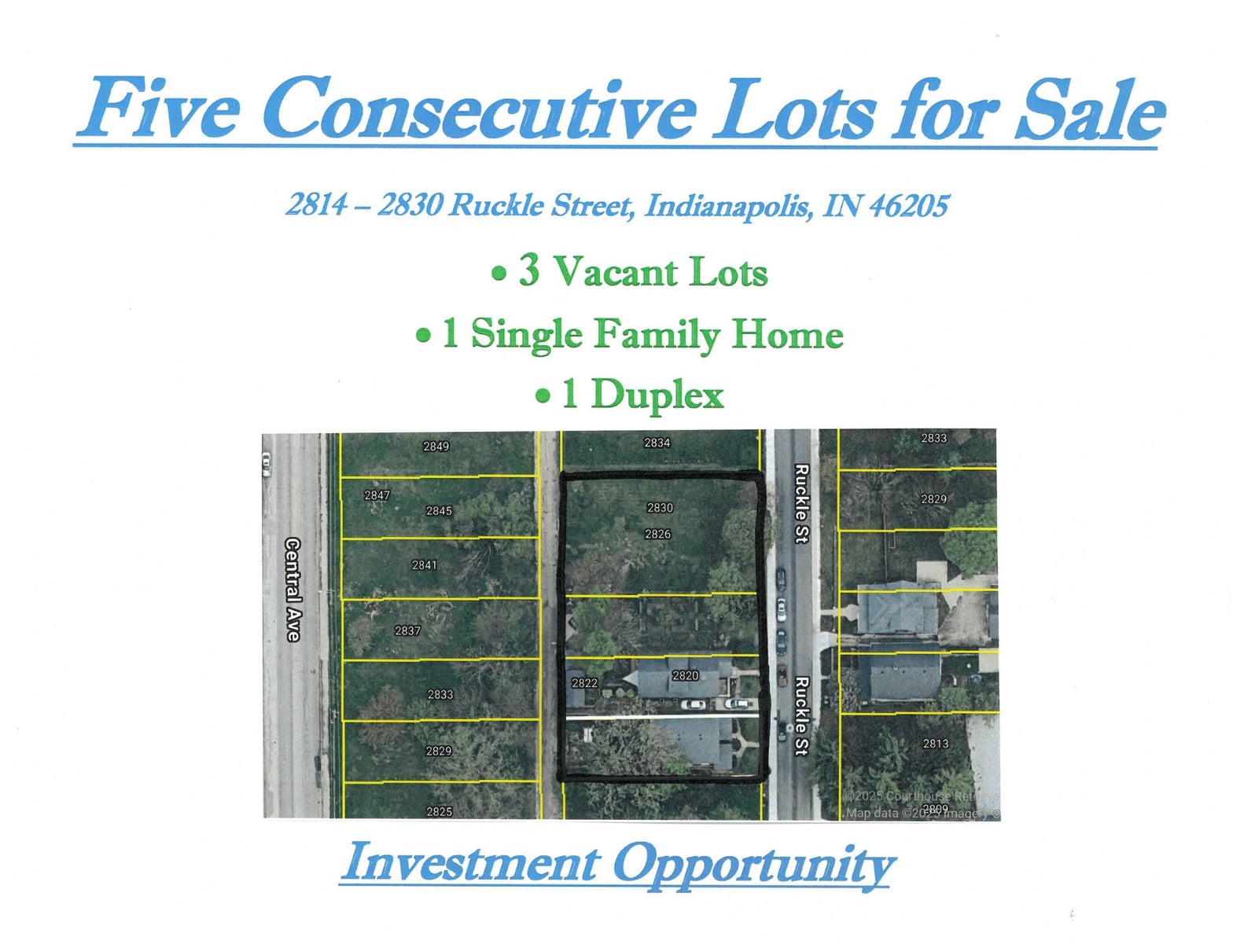 Photo of 2814-2830 N Ruckle Street N, Indianapolis, IN
