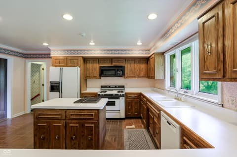 Kitchen at 7922 Mill Pond Lane, Indianapolis, IN