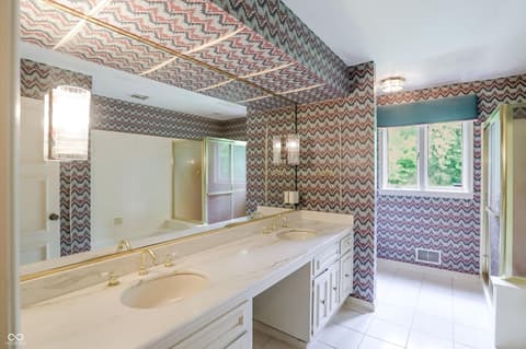 Bathroom at 7922 Mill Pond Lane, Indianapolis, IN