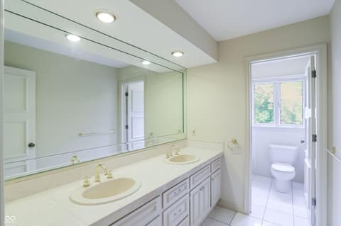 Bathroom at 7922 Mill Pond Lane, Indianapolis, IN
