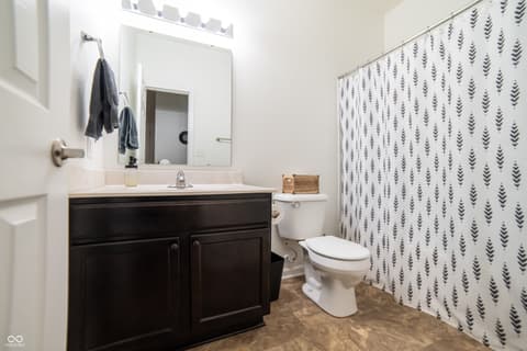 Bathroom at 7614 Bolero Drive, Camby, IN