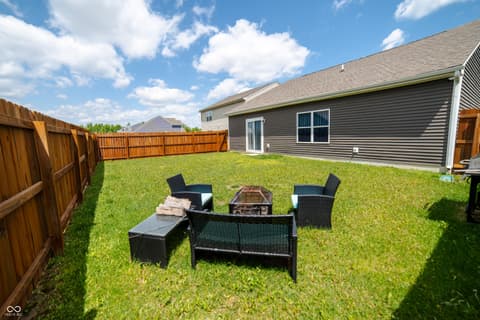 Yard at 7614 Bolero Drive, Camby, IN
