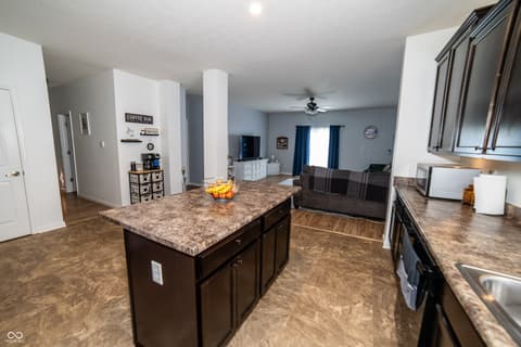 Kitchen at 7614 Bolero Drive, Camby, IN