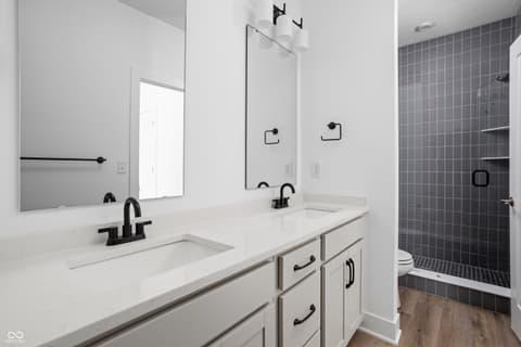Primary bathroom at 2143 Coretta Way, Indianapolis, IN
