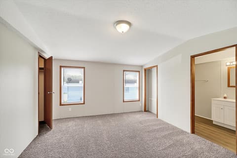 Bedroom at 143 Echo Lake E Drive, Mooresville, IN