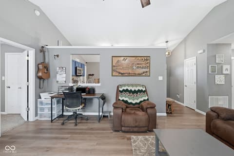 Home office at 906 Moonlight Court, Mooresville, IN