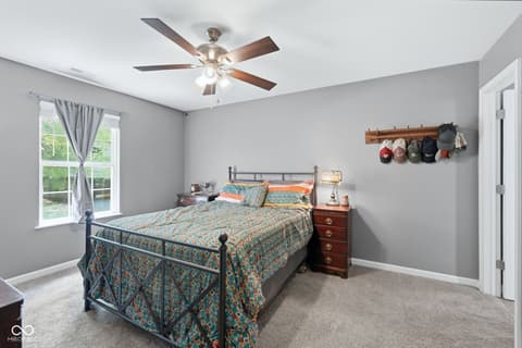 Bedroom at 906 Moonlight Court, Mooresville, IN