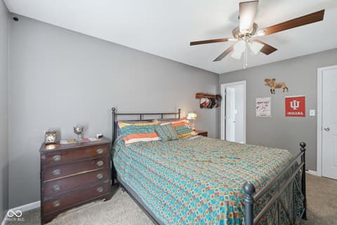 Bedroom at 906 Moonlight Court, Mooresville, IN