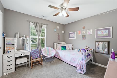 Bedroom at 906 Moonlight Court, Mooresville, IN