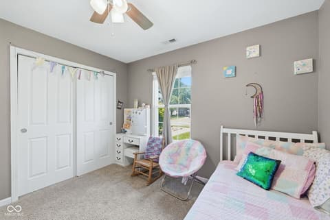 Bedroom at 906 Moonlight Court, Mooresville, IN