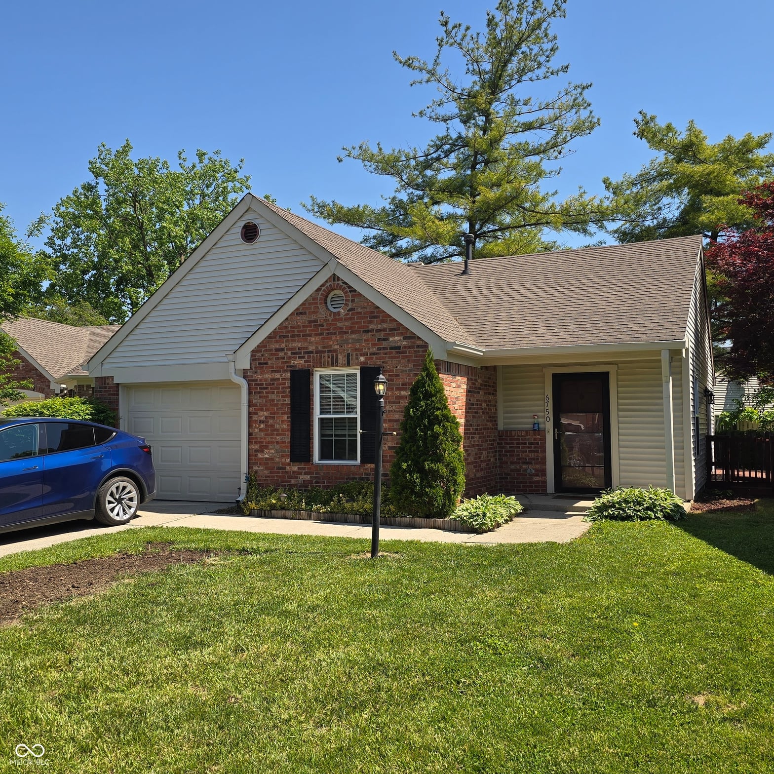 Front exterior at 6750 Sundown Drive S, Indianapolis, IN