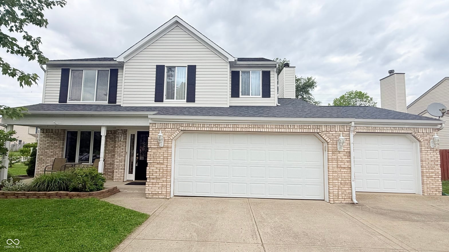Front exterior at 6546 Furnas Road, Indianapolis, IN
