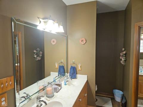 Primary bathroom at 1755 Walnut Trace, Greenfield, IN