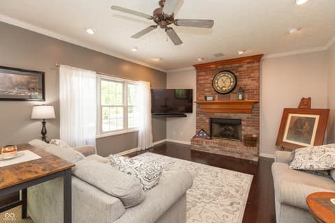 Living room at 8662 Cyprus Hill Passing, Avon, IN