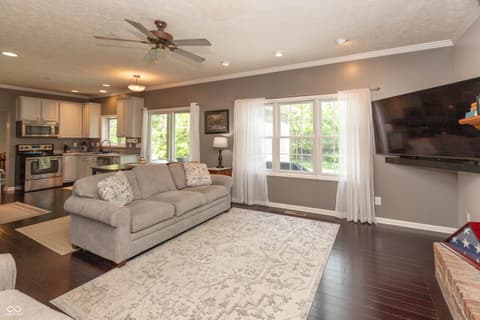 Living room at 8662 Cyprus Hill Passing, Avon, IN