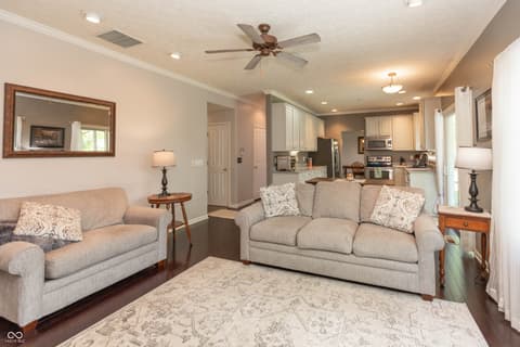 Living room at 8662 Cyprus Hill Passing, Avon, IN