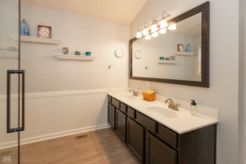 Bathroom at 8662 Cyprus Hill Passing, Avon, IN