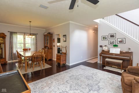 Living room at 8662 Cyprus Hill Passing, Avon, IN