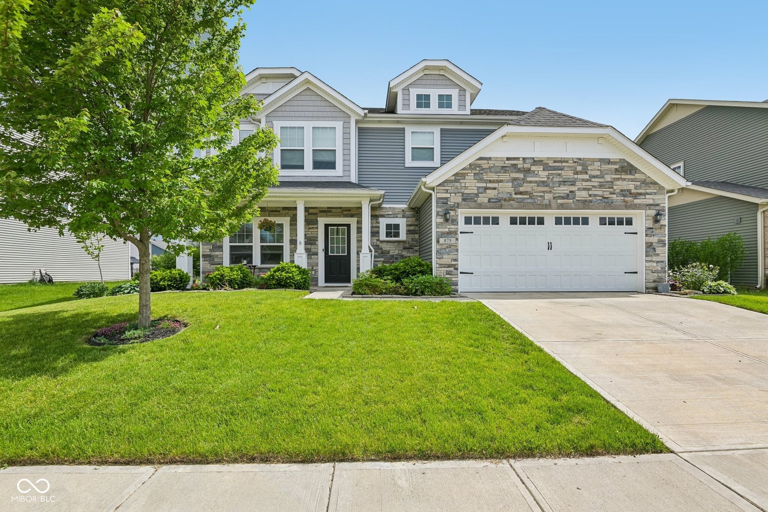 Front exterior at 875 Ventura Drive, Westfield, IN