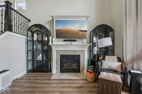 Living room at 875 Ventura Drive, Westfield, IN