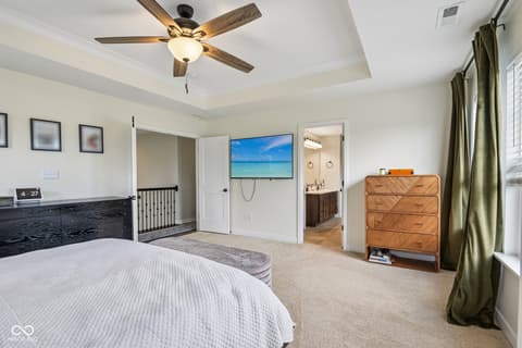 Bedroom at 875 Ventura Drive, Westfield, IN