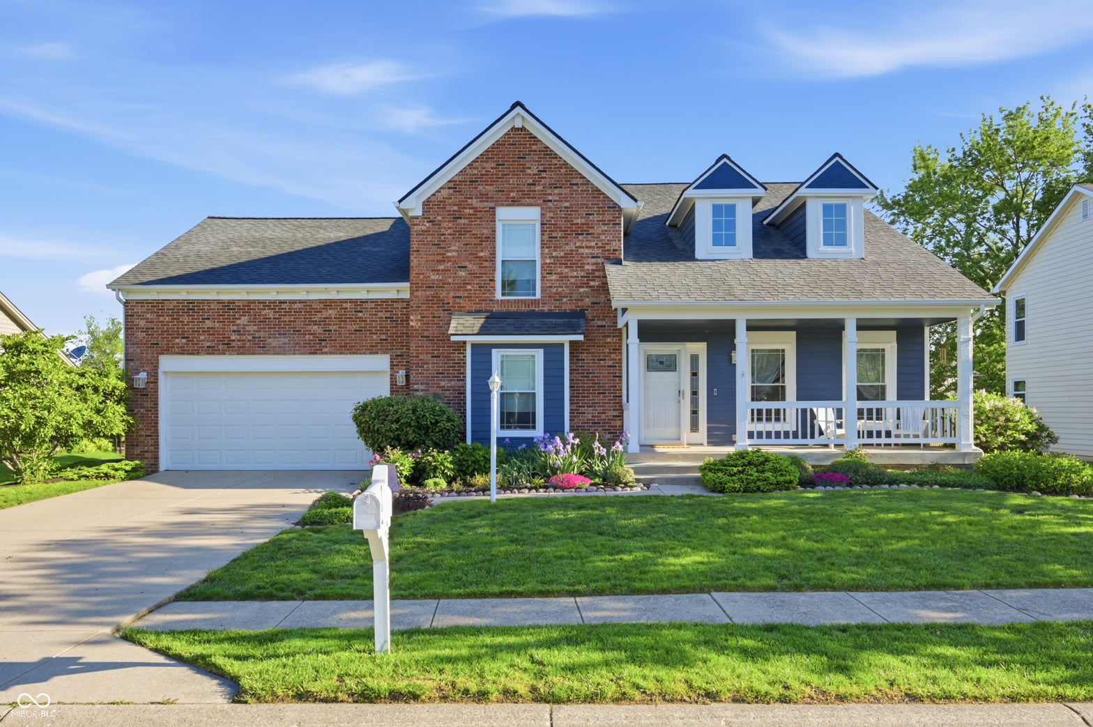 Front exterior at 10538 Lighthouse Way, Indianapolis, IN