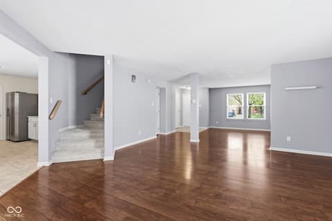 Living room at 10215 Lothbury Circle, Fishers, IN