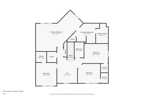 Floor Plan — 10215 Lothbury Circle, Fishers, IN
