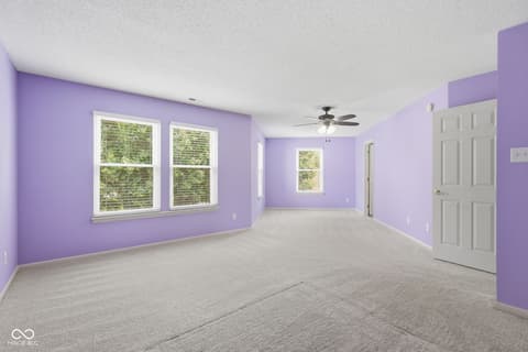 Primary bedroom at 10215 Lothbury Circle, Fishers, IN