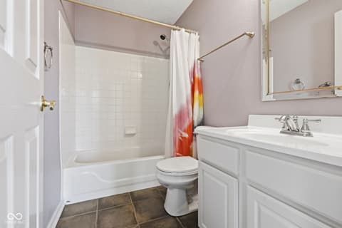 Bathroom at 10215 Lothbury Circle, Fishers, IN