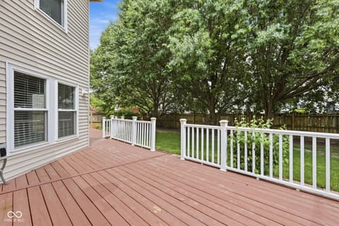 Outdoor living area at 10215 Lothbury Circle, Fishers, IN