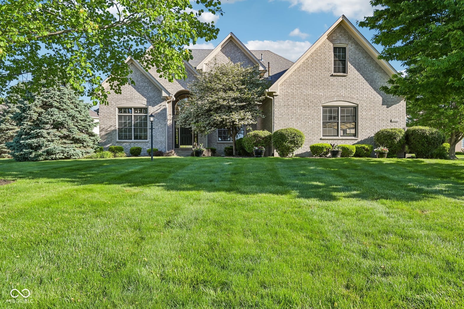 Front exterior at 10510 Trerice Place, Carmel, IN