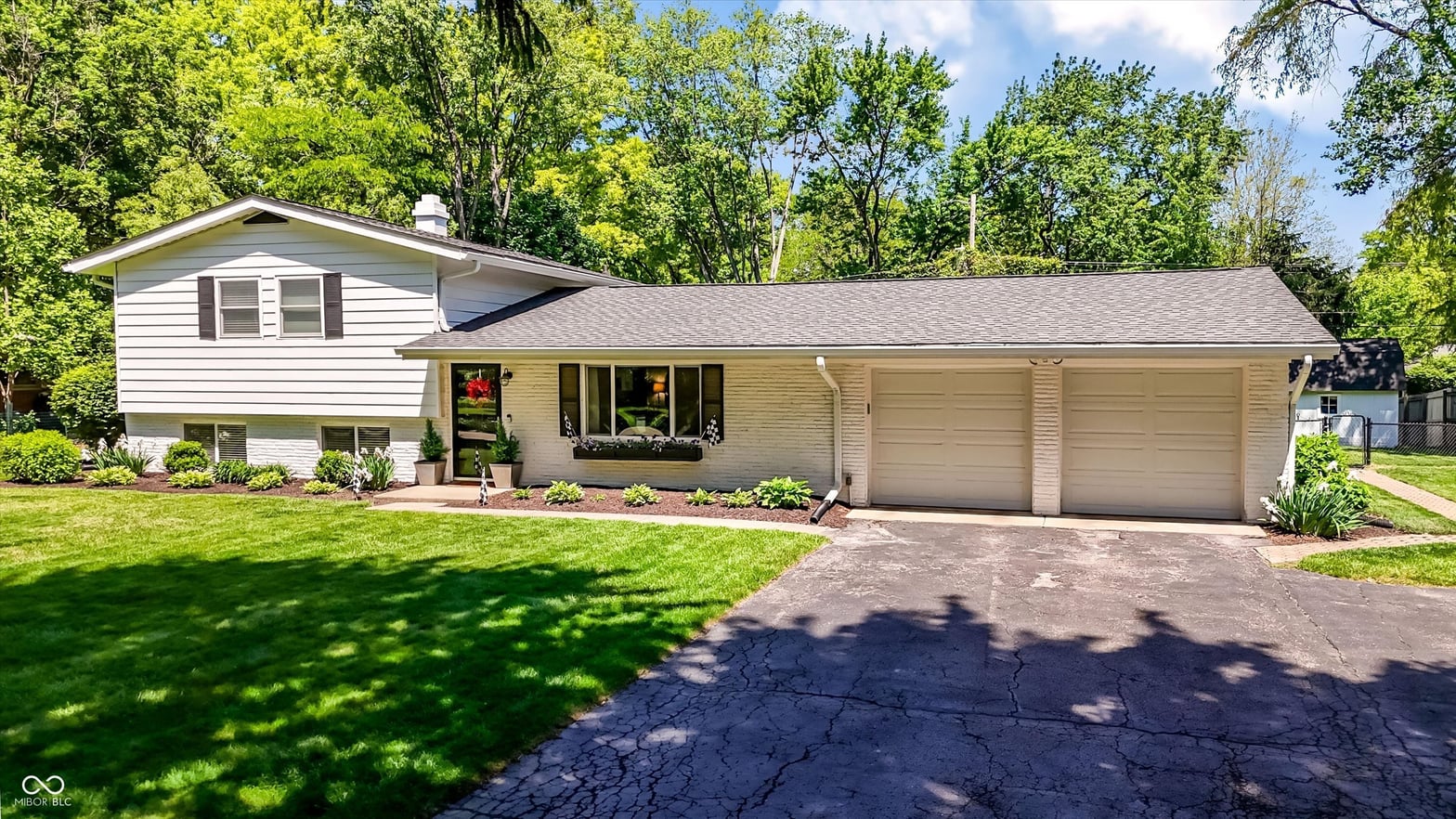 Front exterior at 562 Holliday Lane, Indianapolis, IN