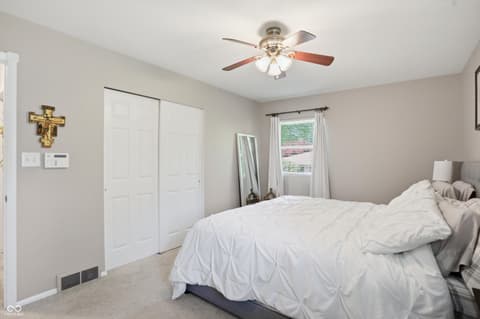 Bedroom at 562 Holliday Lane, Indianapolis, IN