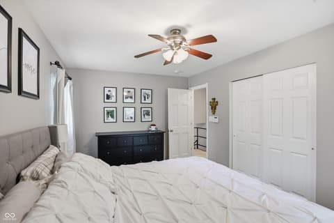 Bedroom at 562 Holliday Lane, Indianapolis, IN