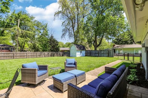 Outdoor living area at 562 Holliday Lane, Indianapolis, IN