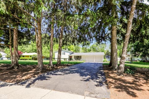 Front exterior at 562 Holliday Lane, Indianapolis, IN