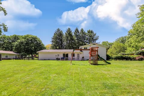 Backyard at 562 Holliday Lane, Indianapolis, IN