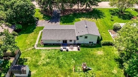Aerial view at 562 Holliday Lane, Indianapolis, IN