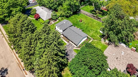 Aerial view at 562 Holliday Lane, Indianapolis, IN