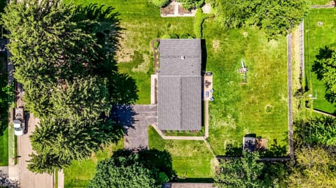 Aerial view at 562 Holliday Lane, Indianapolis, IN