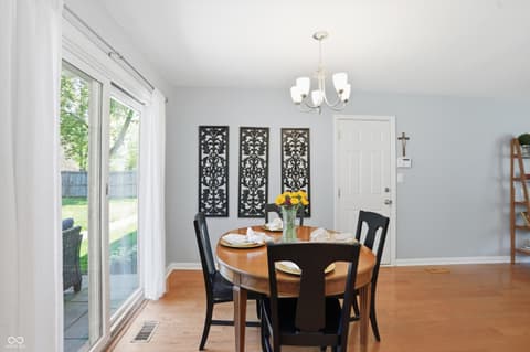 Dining room at 562 Holliday Lane, Indianapolis, IN