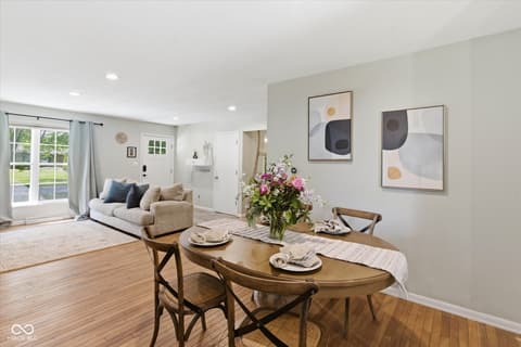 Dining room at 6278 Lakeland Boulevard, Indianapolis, IN