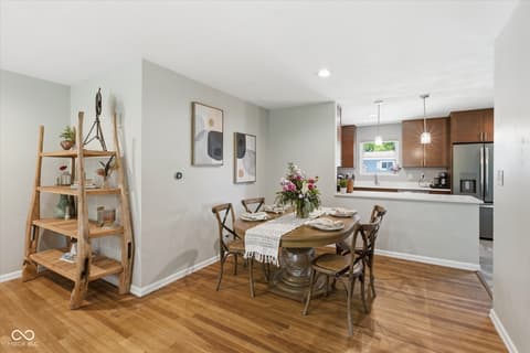 Dining room at 6278 Lakeland Boulevard, Indianapolis, IN