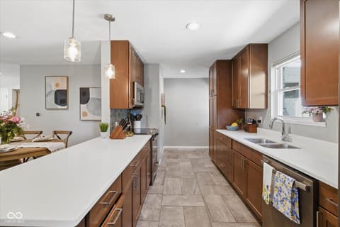 Kitchen at 6278 Lakeland Boulevard, Indianapolis, IN
