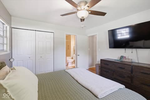 Bedroom at 6278 Lakeland Boulevard, Indianapolis, IN